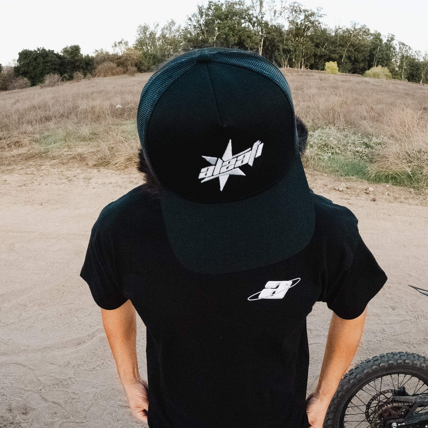 Trucker Hat - Black Star