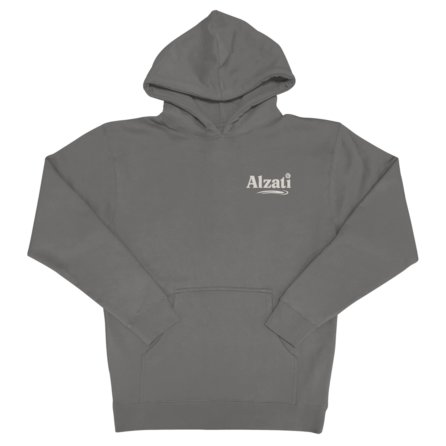 Hoodie - Grey Lucky