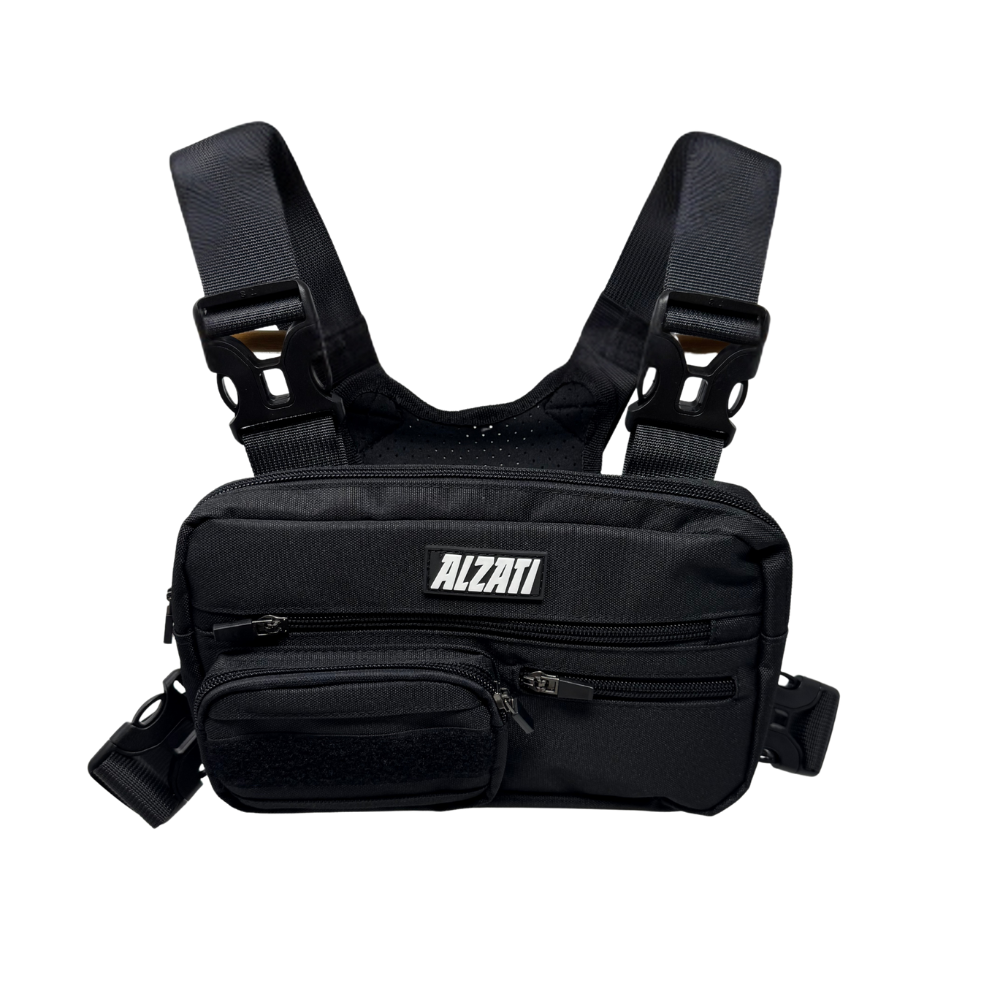 Tactical Chest Pack - Black Alzati