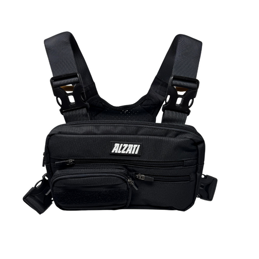 Tactical Chest Pack - Black Alzati