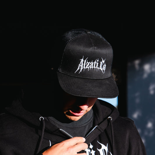 Trucker Hat - Black Crest