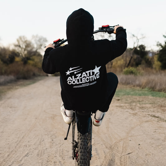 Hoodie - Black Shooting Star