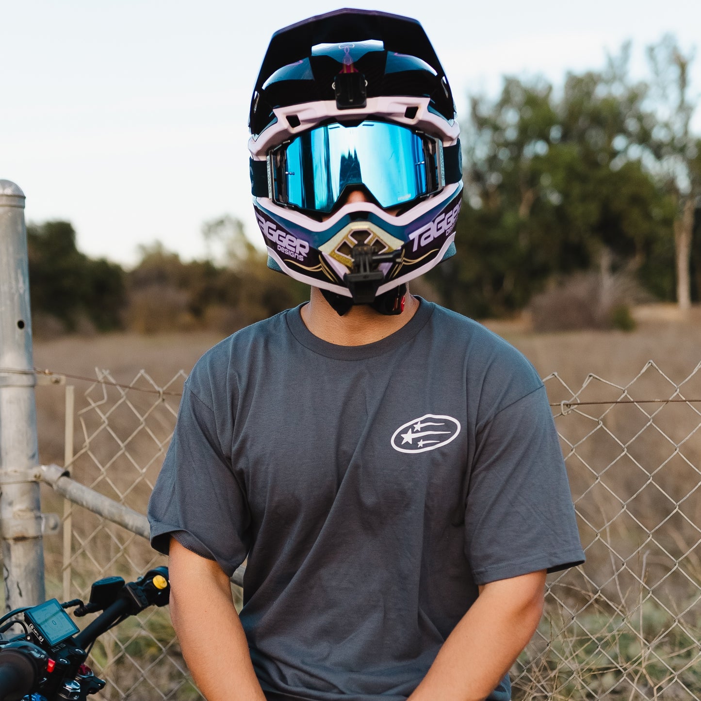 Tshirt - Grey Shooting Star