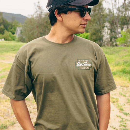 Tshirt - Green Good Times