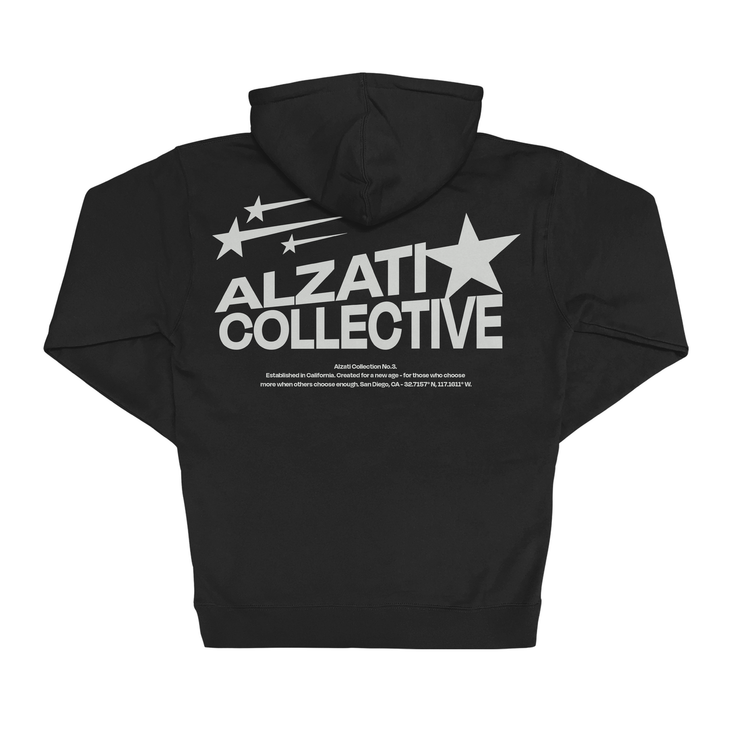 Hoodie - Black Shooting Star