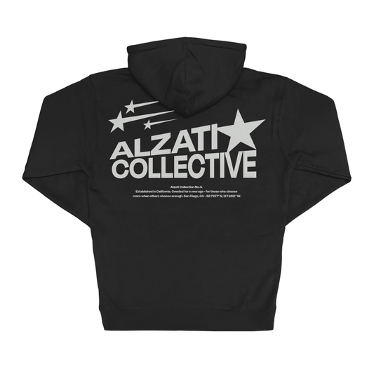 Hoodie - Black Shooting Star