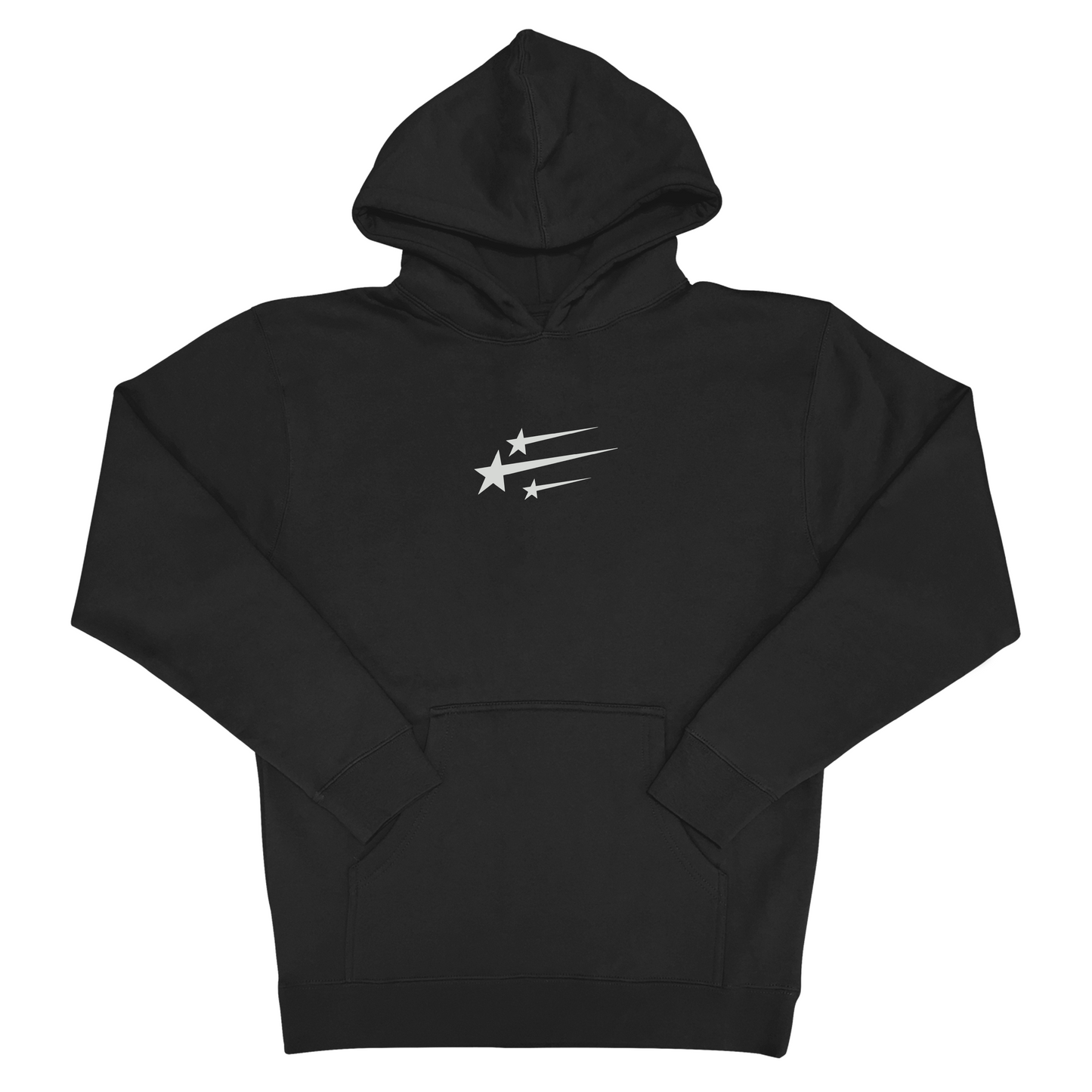 Hoodie - Black Shooting Star