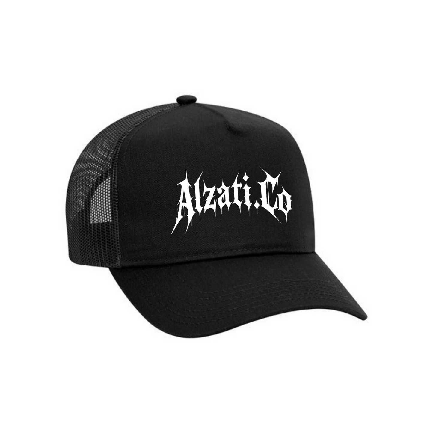 Trucker Hat - Black Crest