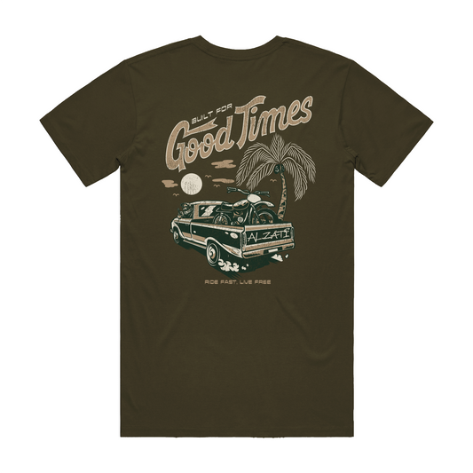 Tshirt - Green Good Times